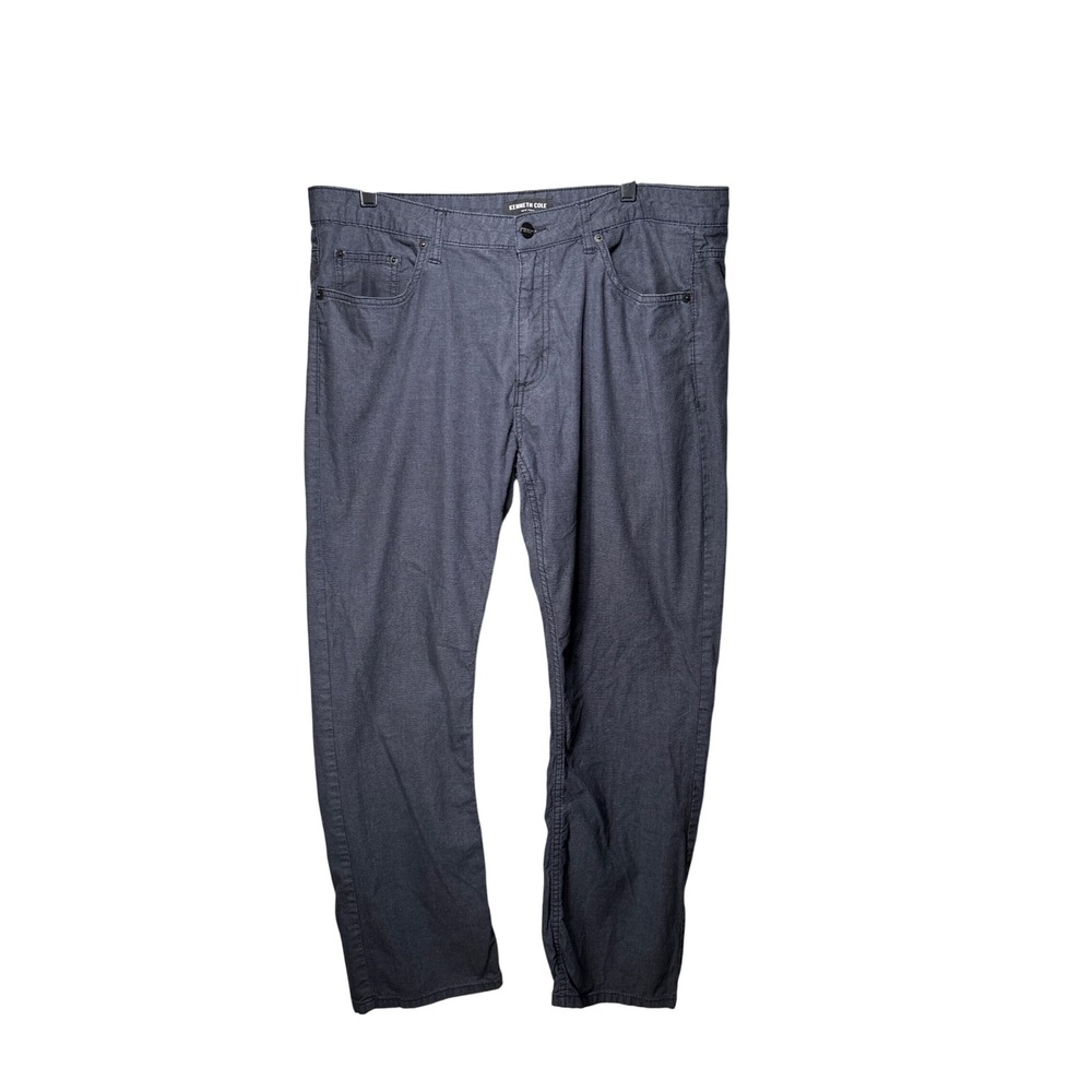 Kenneth Cole New York Mens Pants‎ 36x30 Blue Gray Casual Chinos